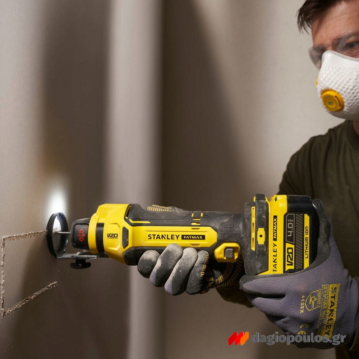 Stanley SFMCE200B 20V Fatmax Κοπτικό Γυψοσανίδας Μπαταρίας 18V SOLO