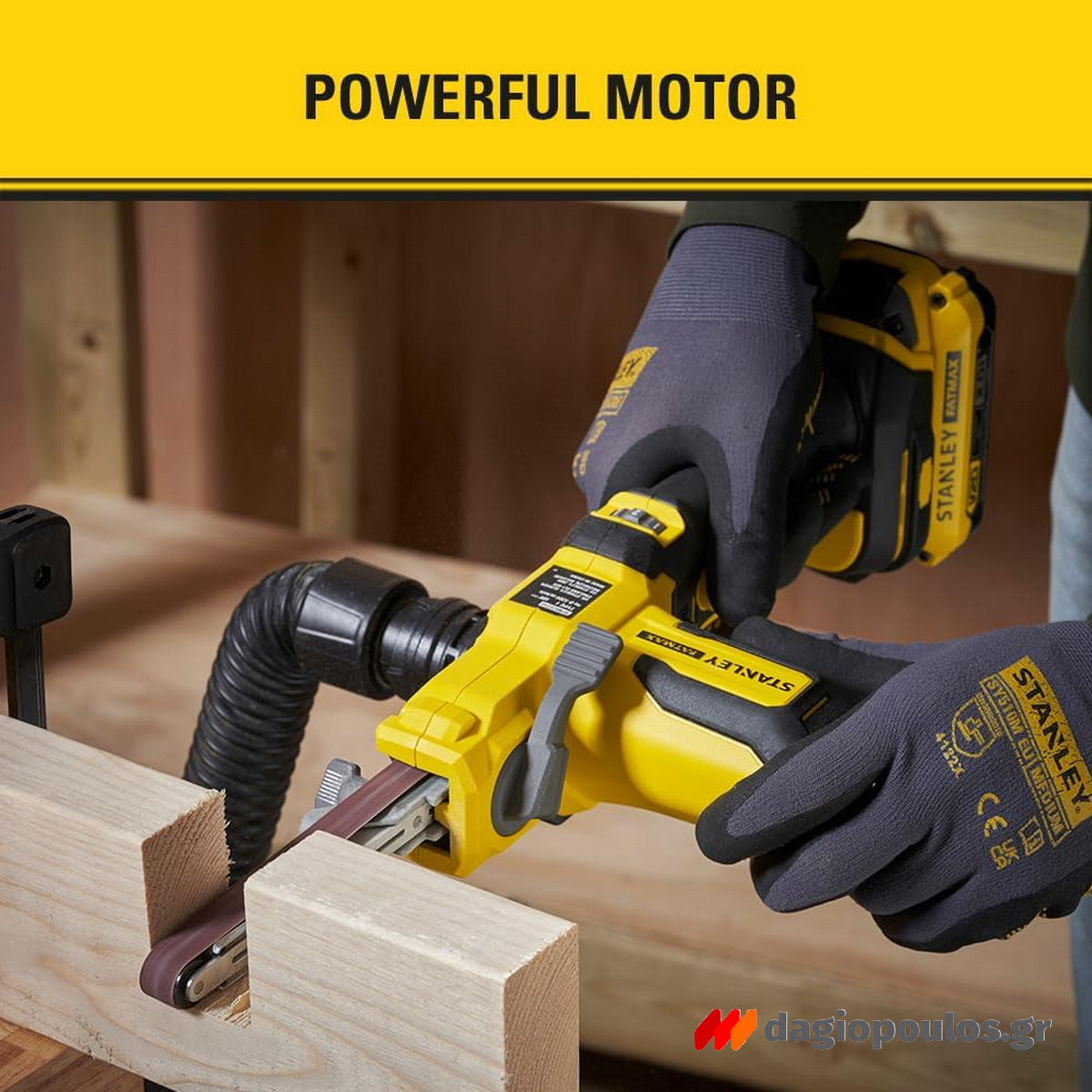 Stanley SFMCE210B-XJ Ταινιολειαντήρας Μπαταρίας 18V Li-Ion SOLO