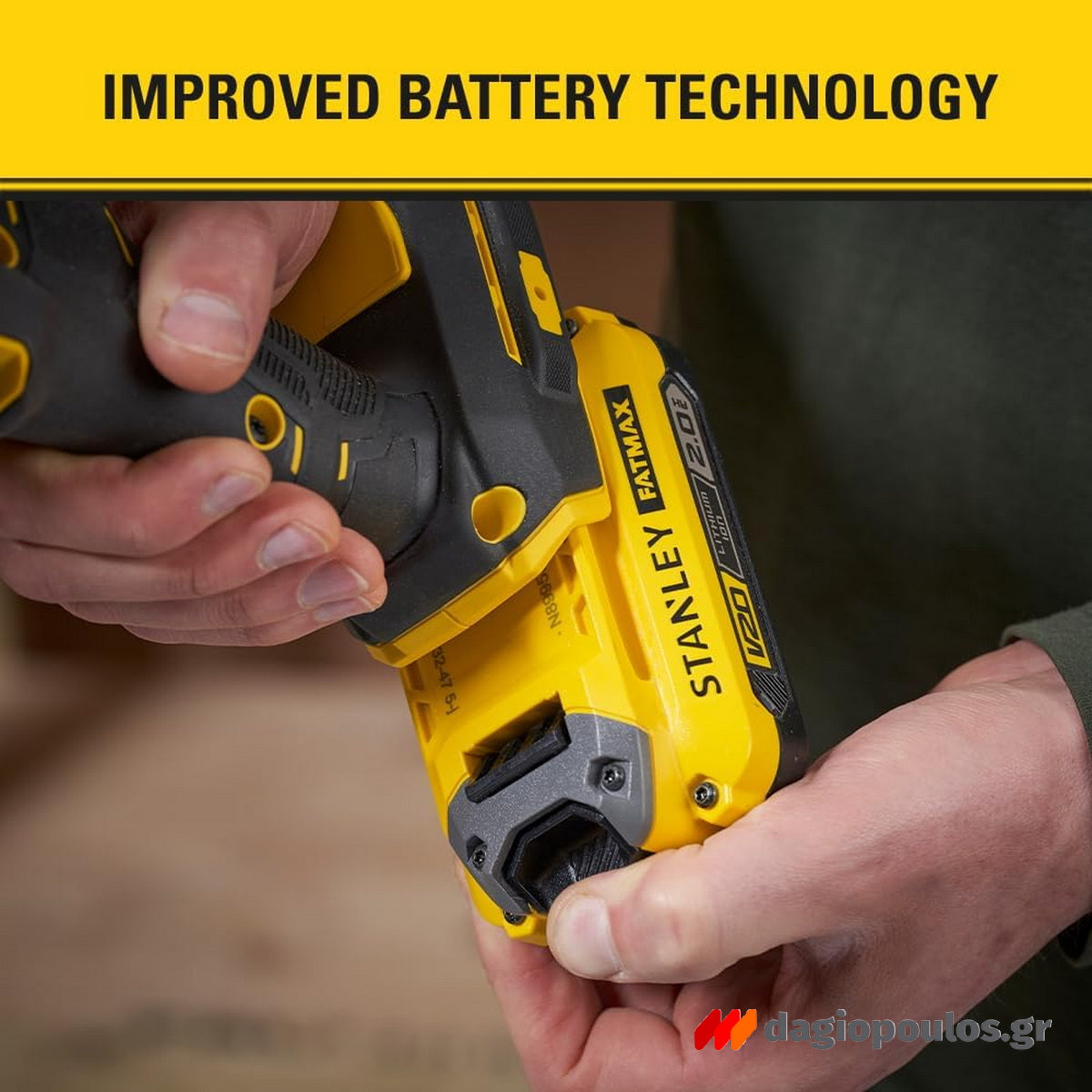 Stanley SFMCE210B-XJ Ταινιολειαντήρας Μπαταρίας 18V Li-Ion SOLO