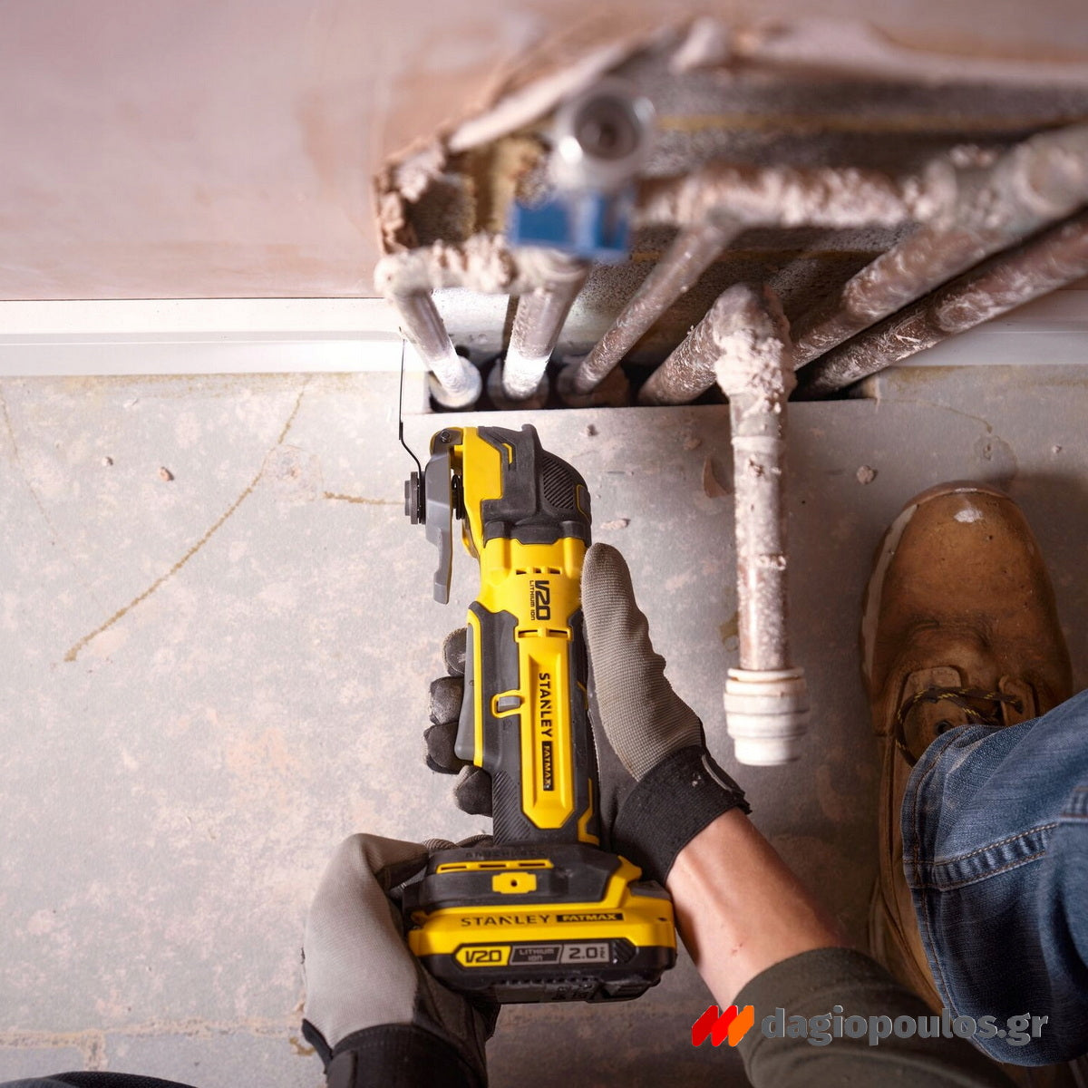 Stanley SFMCE510B-XJ V20 Fatmax Brushless Πολυεργαλείο Μπαταρίας 18V Li-Ion SOLO