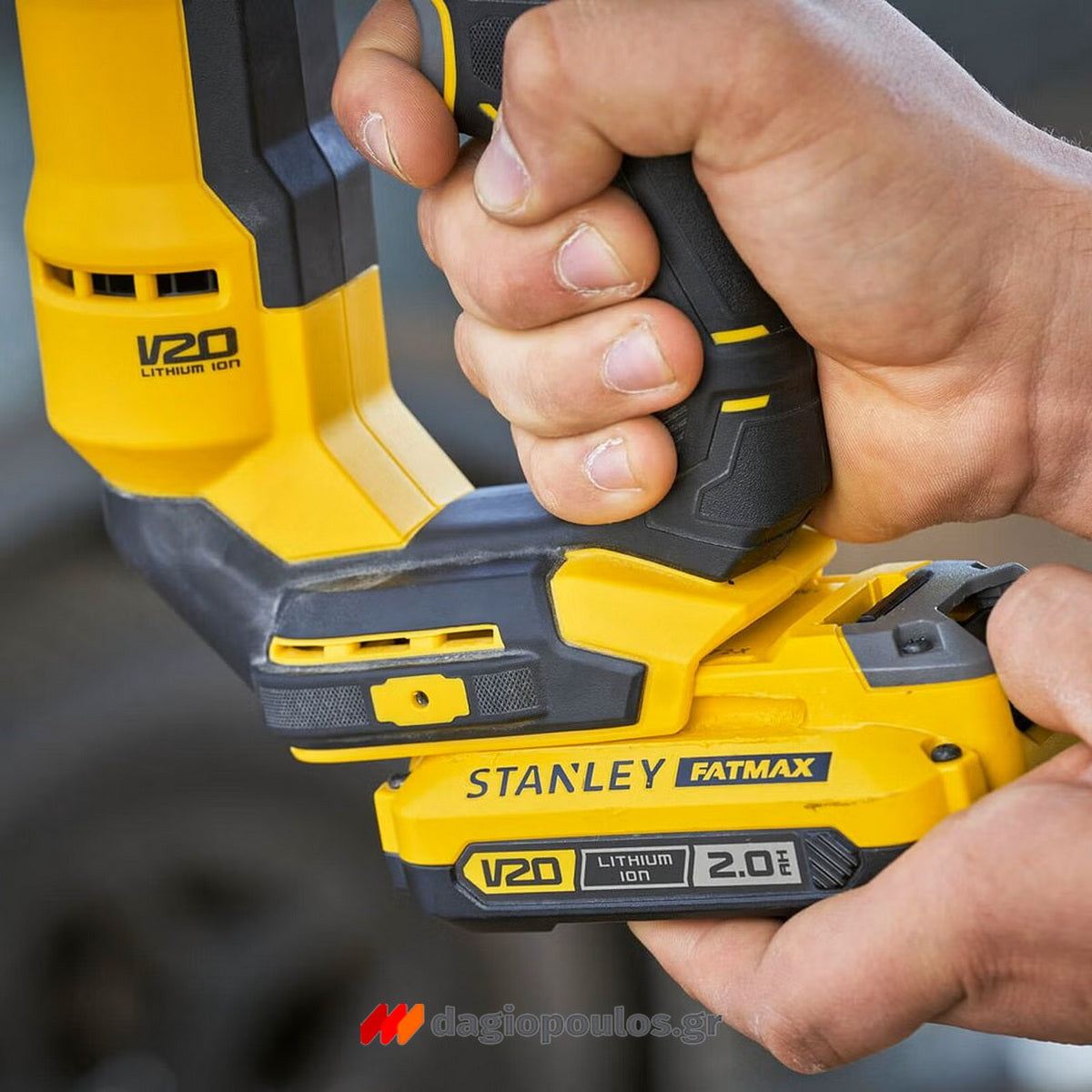 Stanley SFMCE521B-XJ 20V Αεροσυμπιεστής Μπαταρίας 18V Li-Ion SOLO