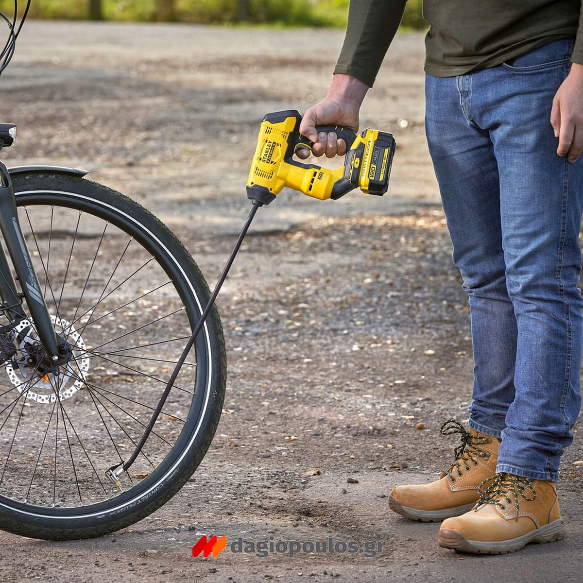 Stanley SFMCE521B-XJ 20V Αεροσυμπιεστής Μπαταρίας 18V Li-Ion SOLO