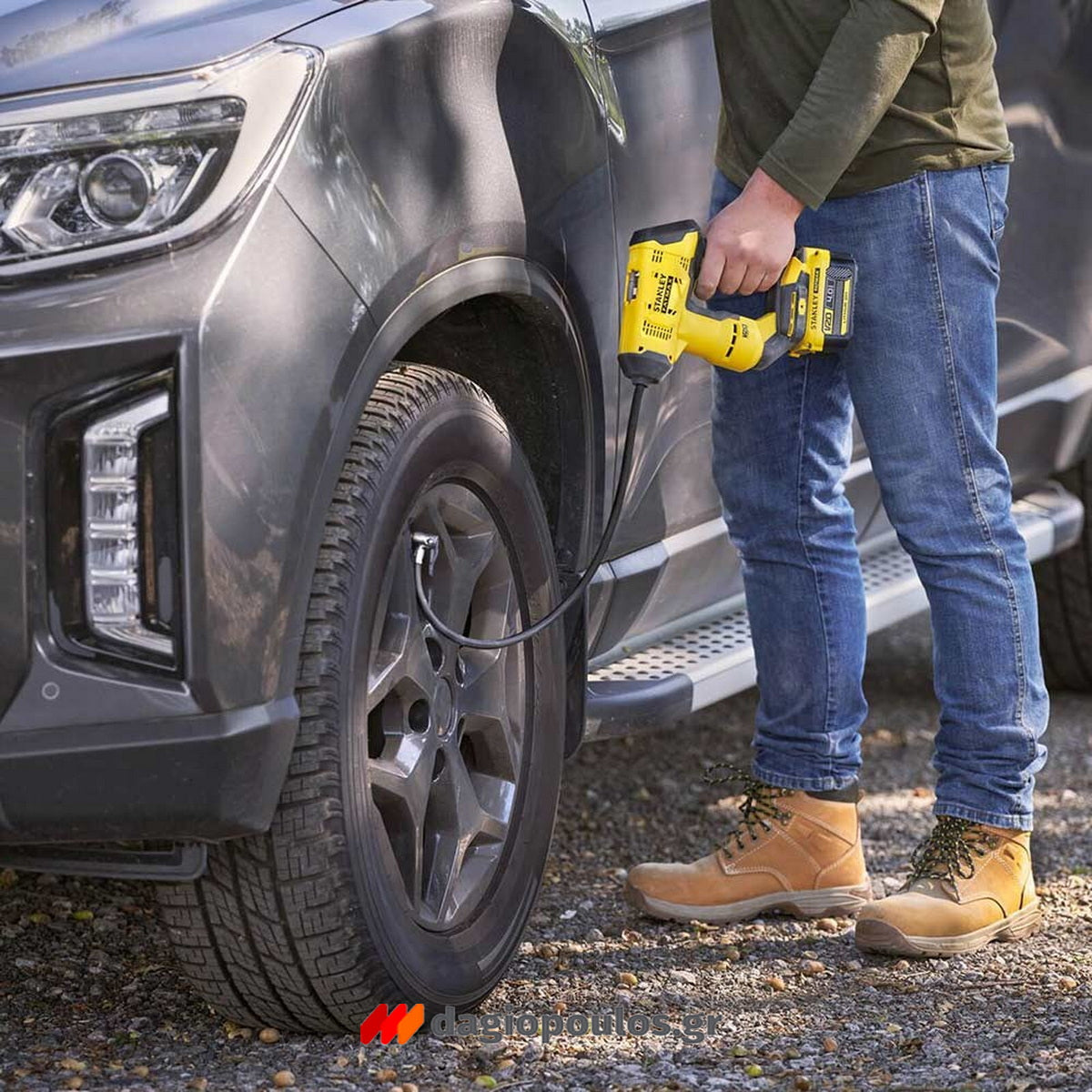 Stanley SFMCE521B-XJ 20V Αεροσυμπιεστής Μπαταρίας 18V Li-Ion SOLO