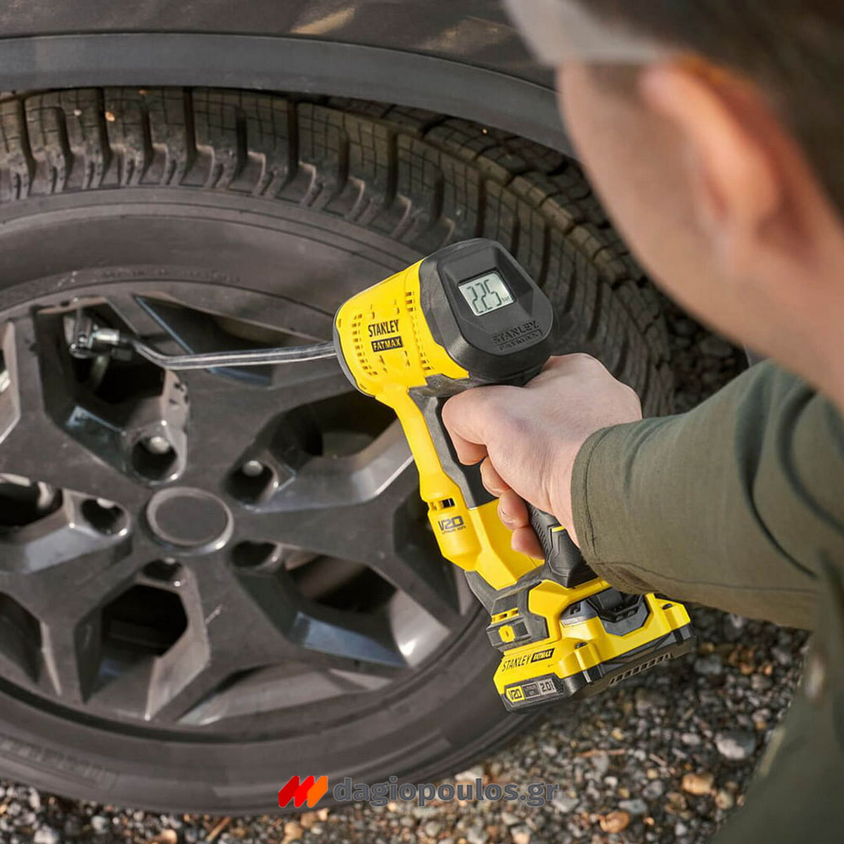 Stanley SFMCE521B-XJ 20V Αεροσυμπιεστής Μπαταρίας 18V Li-Ion SOLO