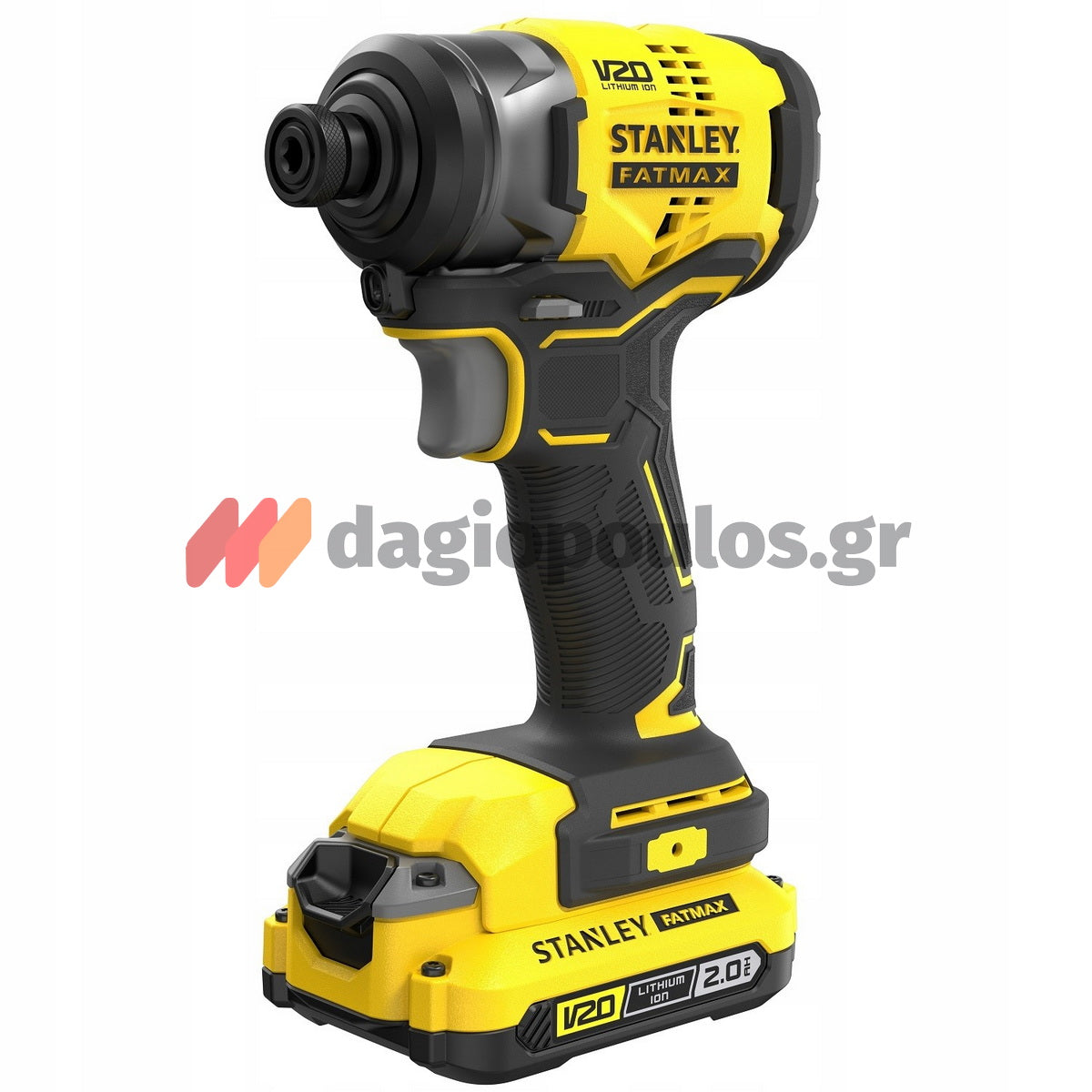 Stanley SFMCK469M2-QW Fatmax®V20 Συλλογή Κρουστικό Δραπανοκατσάβιδο Παλμικό Κατσαβίδι Δισκοπρίονο Γωνιακός Τροχός 2 Μπαταρίες 4.0Ah Τσάντα Μεταφοράς
