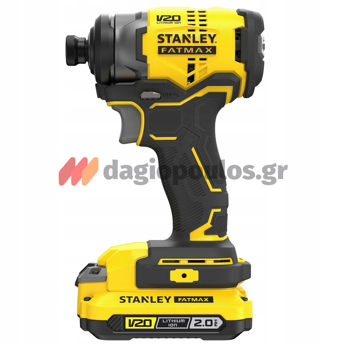 Stanley SFMCK469M2-QW Fatmax®V20 Συλλογή Κρουστικό Δραπανοκατσάβιδο Παλμικό Κατσαβίδι Δισκοπρίονο Γωνιακός Τροχός 2 Μπαταρίες 4.0Ah Τσάντα Μεταφοράς