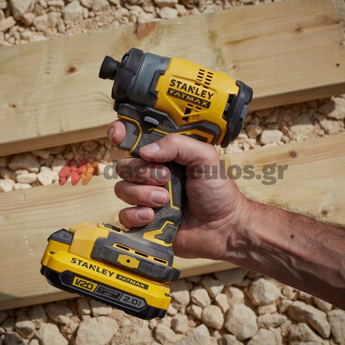 Stanley SFMCK469M2-QW Fatmax®V20 Συλλογή Κρουστικό Δραπανοκατσάβιδο Παλμικό Κατσαβίδι Δισκοπρίονο Γωνιακός Τροχός 2 Μπαταρίες 4.0Ah Τσάντα Μεταφοράς