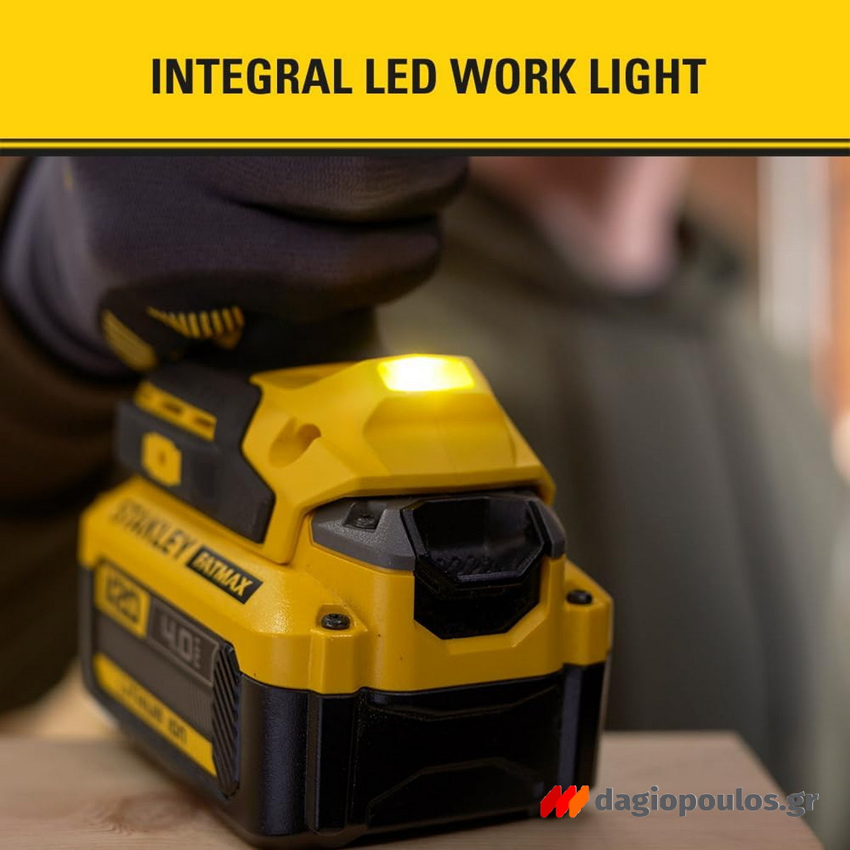 Stanley SFMCF940B-XJ Fatmax V20 Brushless Μπουλονόκλειδο Μπαταρίας 18V Li-Ion 1/2" 949Nm SOLO