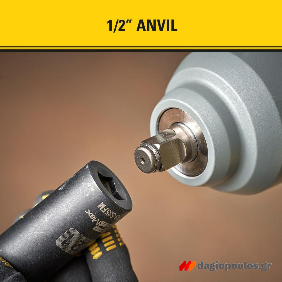 Stanley SFMCF940Μ1-QW Fatmax V20 Brushless Μπουλονόκλειδο Μπαταρίας 18V Li-Ion 1/2" 949Nm Με Μπαταρία 4.0Ah & Τσάντα Μεταφοράς