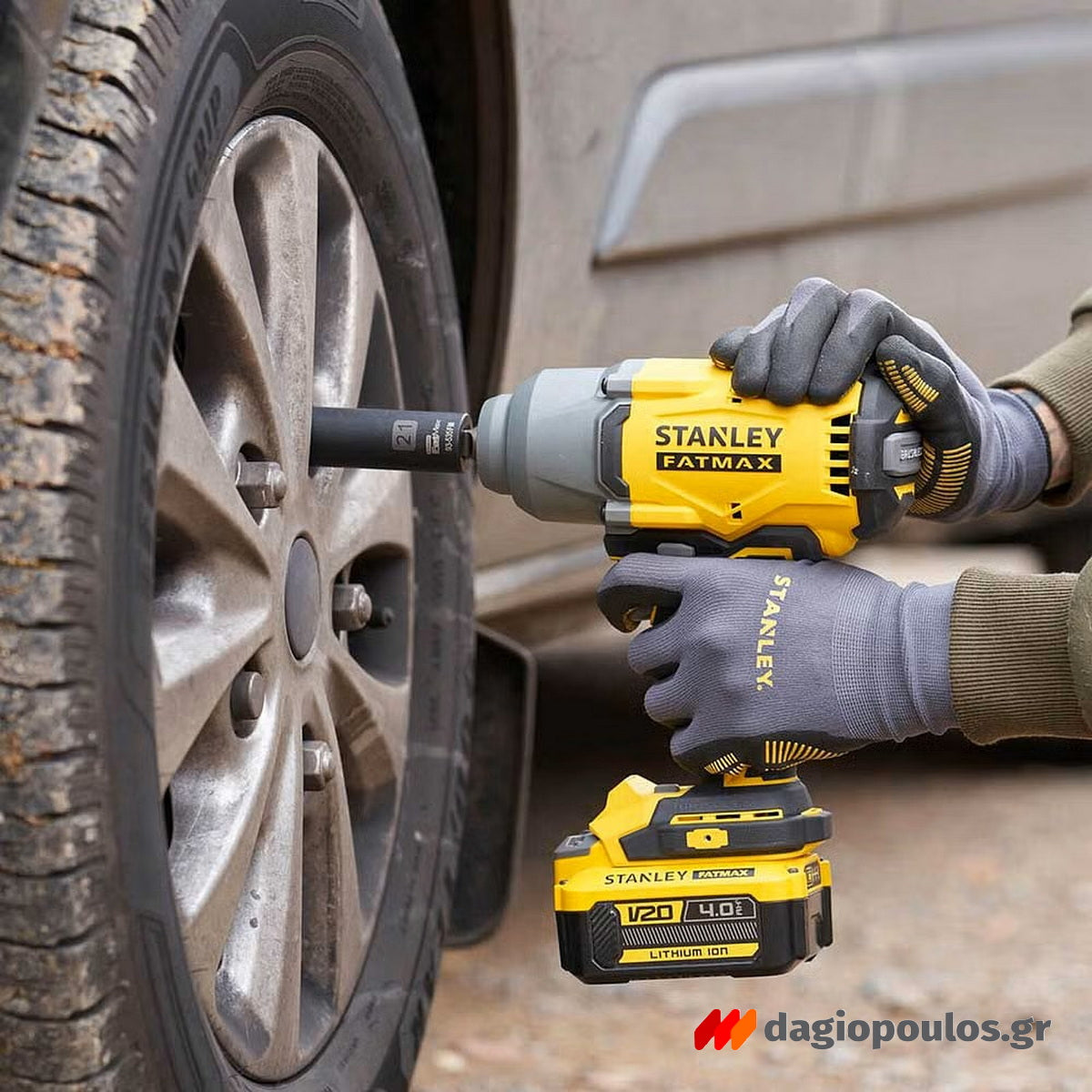 Stanley SFMCF940B-XJ Fatmax V20 Brushless Μπουλονόκλειδο Μπαταρίας 18V Li-Ion 1/2" 949Nm SOLO