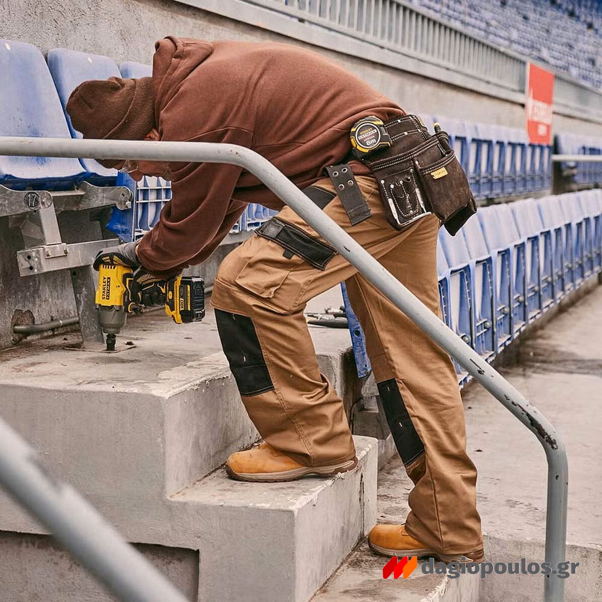 Stanley SFMCF940Μ1-QW Fatmax V20 Brushless Μπουλονόκλειδο Μπαταρίας 18V Li-Ion 1/2" 949Nm Με Μπαταρία 4.0Ah & Τσάντα Μεταφοράς