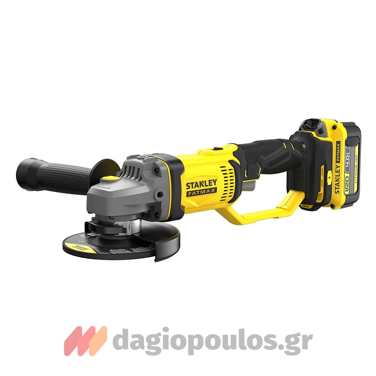 Stanley SFMCK471D2S-QW 20V Fatmax Δραπανοκατσάβιδο & Γωνιακός Τροχός & 2 Μπαταρίες 2.0Ah