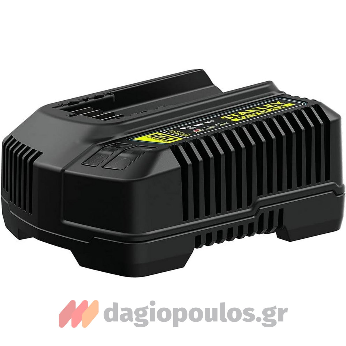 Stanley SFMCG400M2K-QW Fatmax®V20 Γωνιακός Τροχός 18V Li-Ion 125mm Με 2 Μπαταρίες 4.0Ah & Βαλίτσα T-Stak