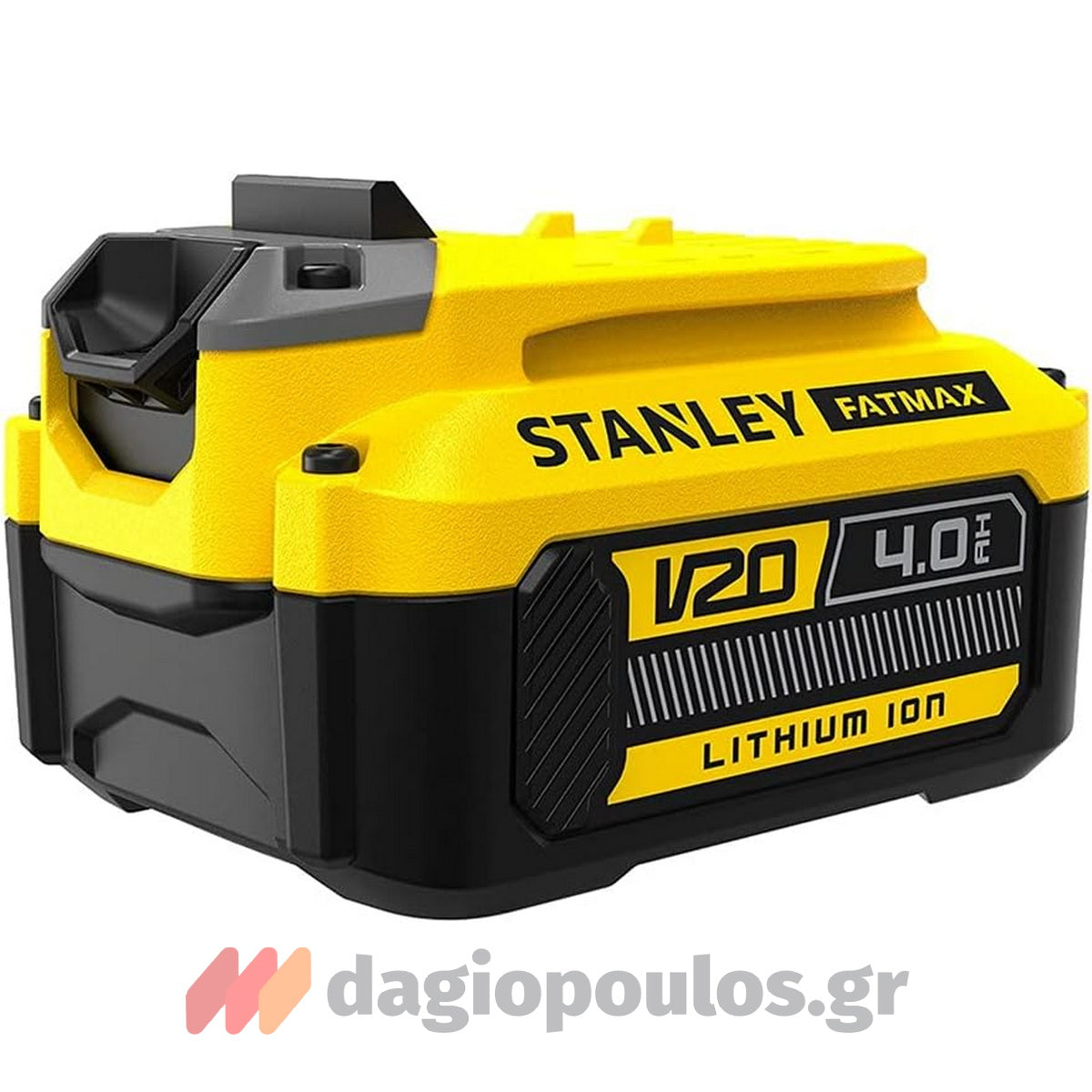 Stanley SFMCG400M2K-QW Fatmax®V20 Γωνιακός Τροχός 18V Li-Ion 125mm Με 2 Μπαταρίες 4.0Ah & Βαλίτσα T-Stak
