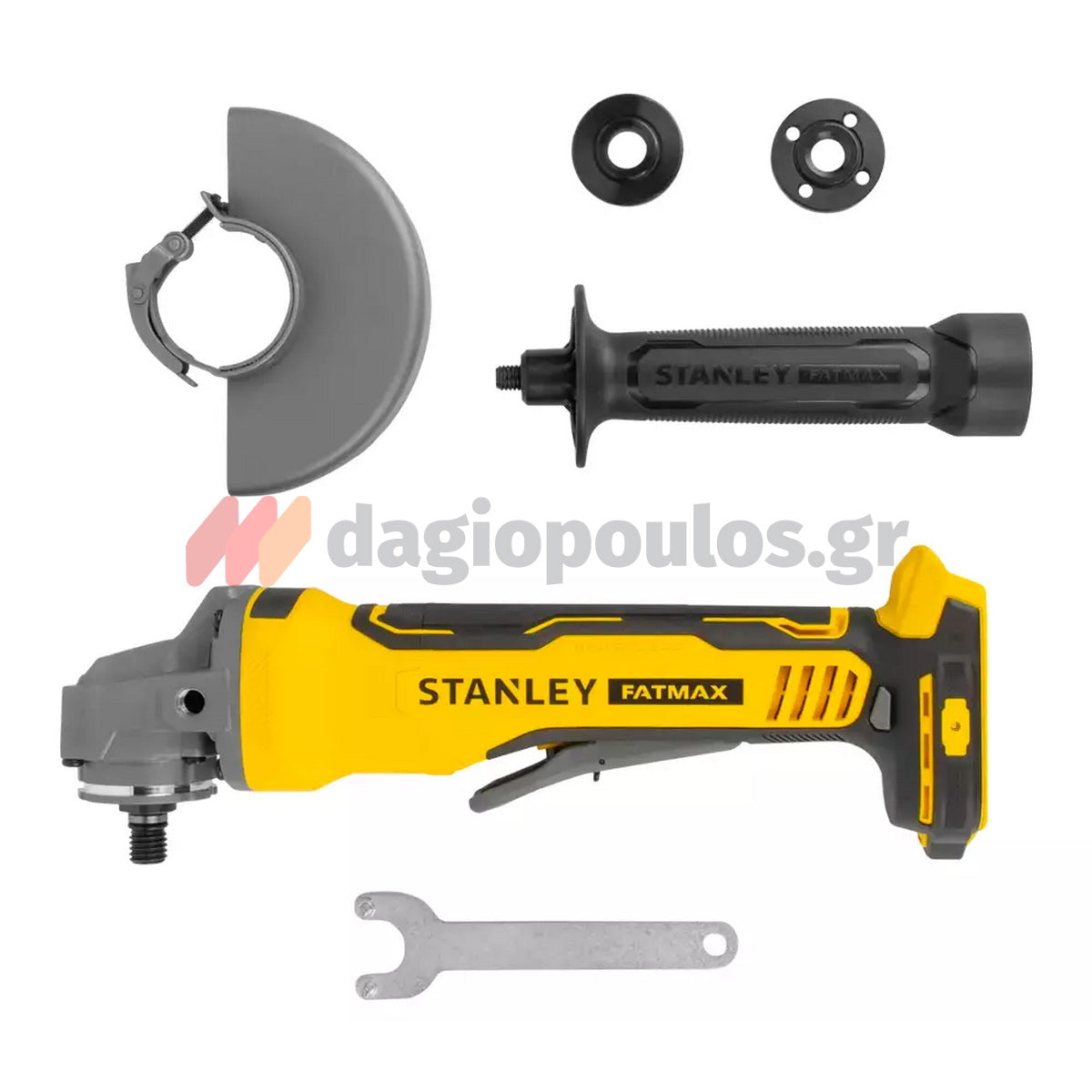 Stanley SFMCG700B-XJ Fatmax 20V Γωνιακός Τροχός Μπαταρίας 18V Li-Ion 125mm SOLO