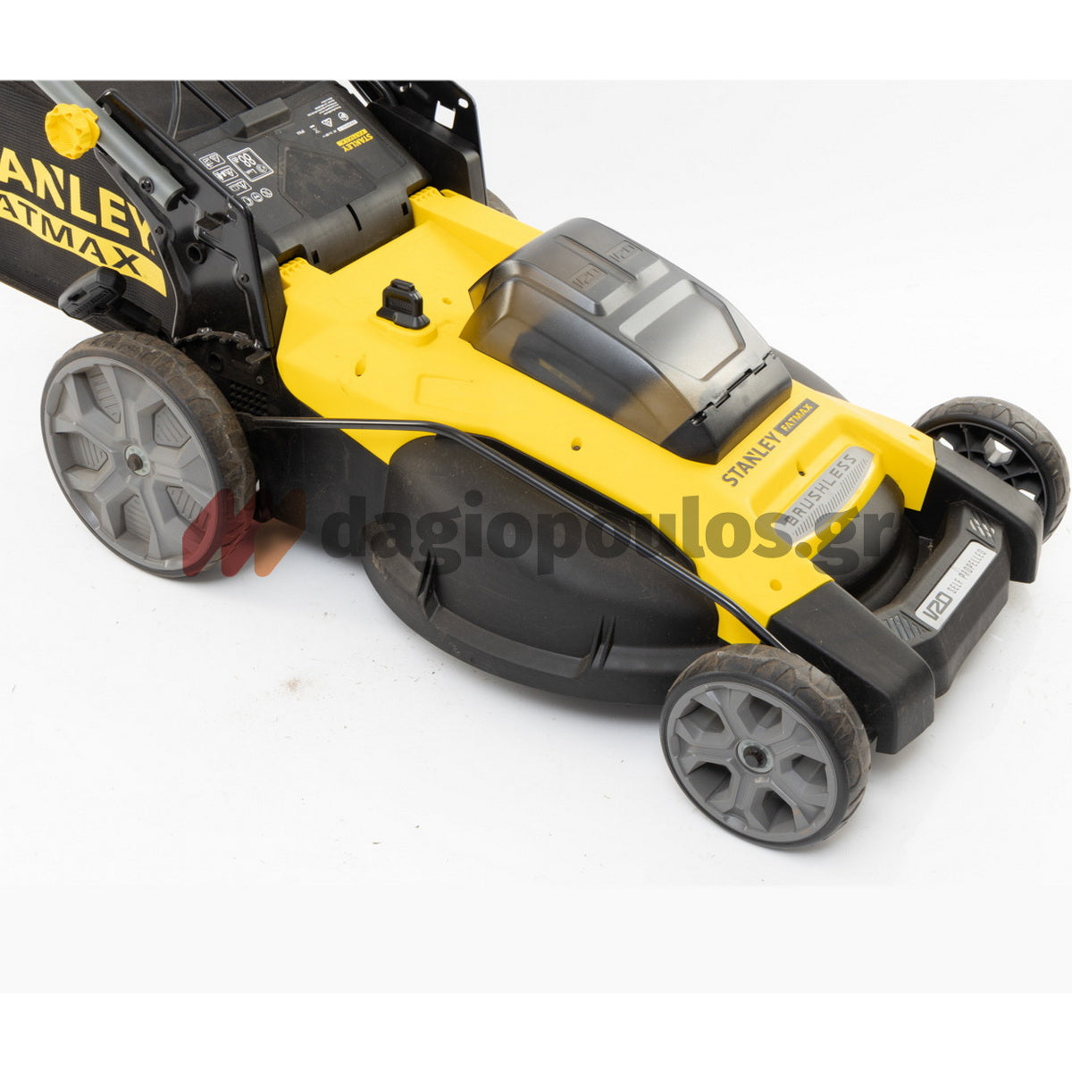 Stanley SFMCMWS251B-XJ V20 Brushless Χλοοκοπτική Μηχανή Γκαζόν Μπαταρίας 36V Li-Ion SOLO