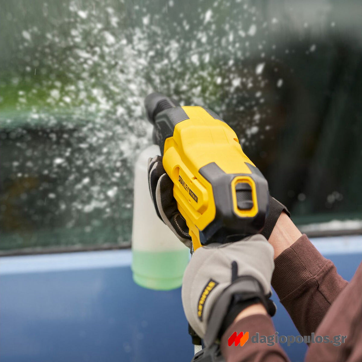 Stanley SFMCPC93M1-QW Fatmax V20 Πλυστικό Υψηλής Πίεσης 18V Li-Ion Με Μπαταρία 4.0Ah