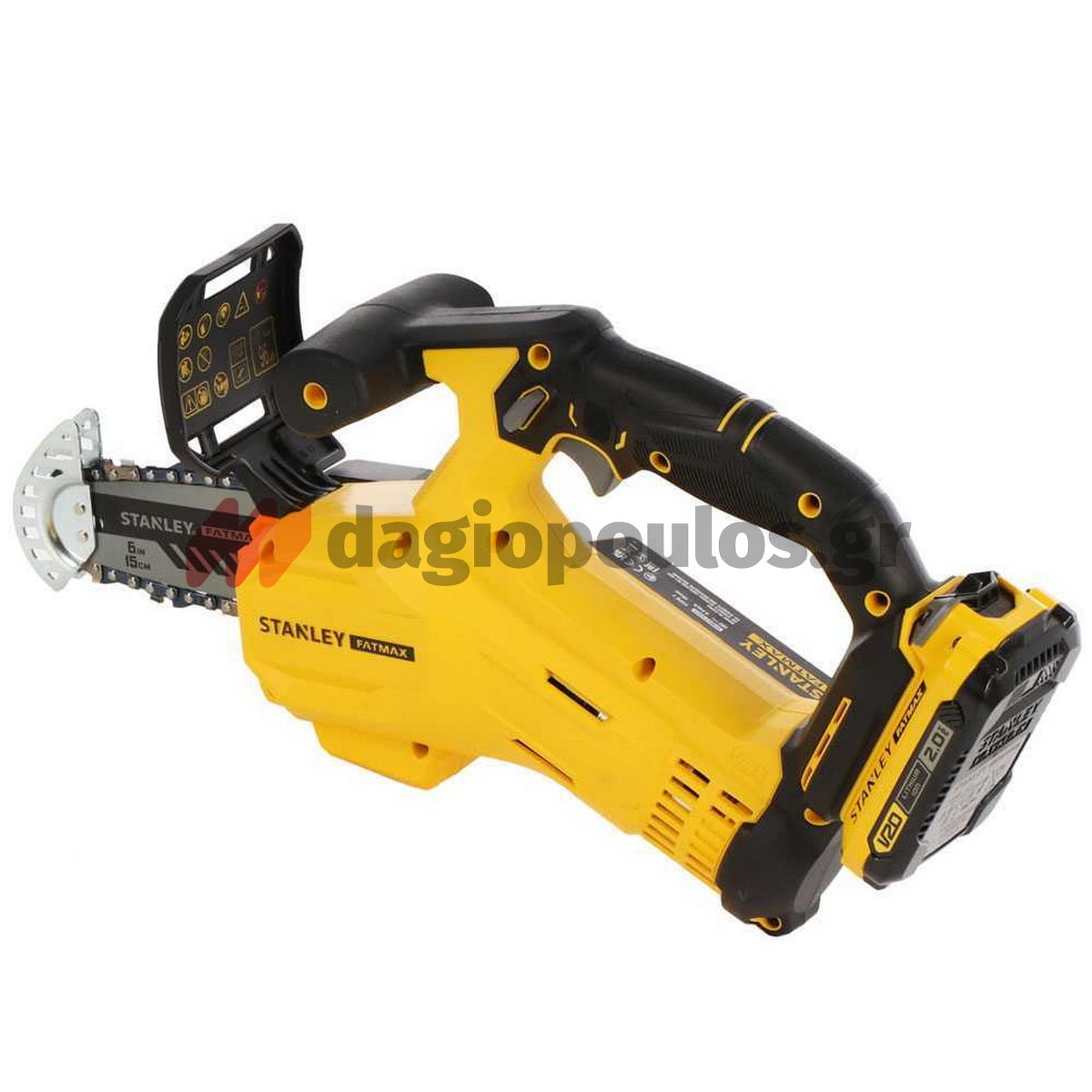 Stanley SFMCPS415B-XJ V20 Fatmax®20V Αλυσοπρίονο Μπαταρίας 18V Li-Ion 15cm SOLO