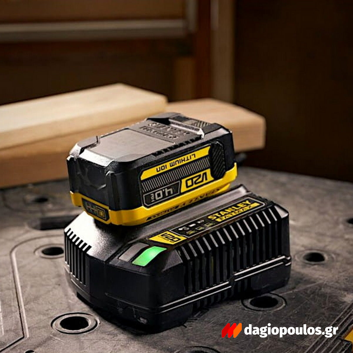Stanley SFMCPS620M1 20V Fatmax Τηλεσκοπικό Αλυσοπρίονο (Κονταροπρίονο) Μπαταρίας 18V Li-Ion 20cm Με Μπαταρία 4.0Ah