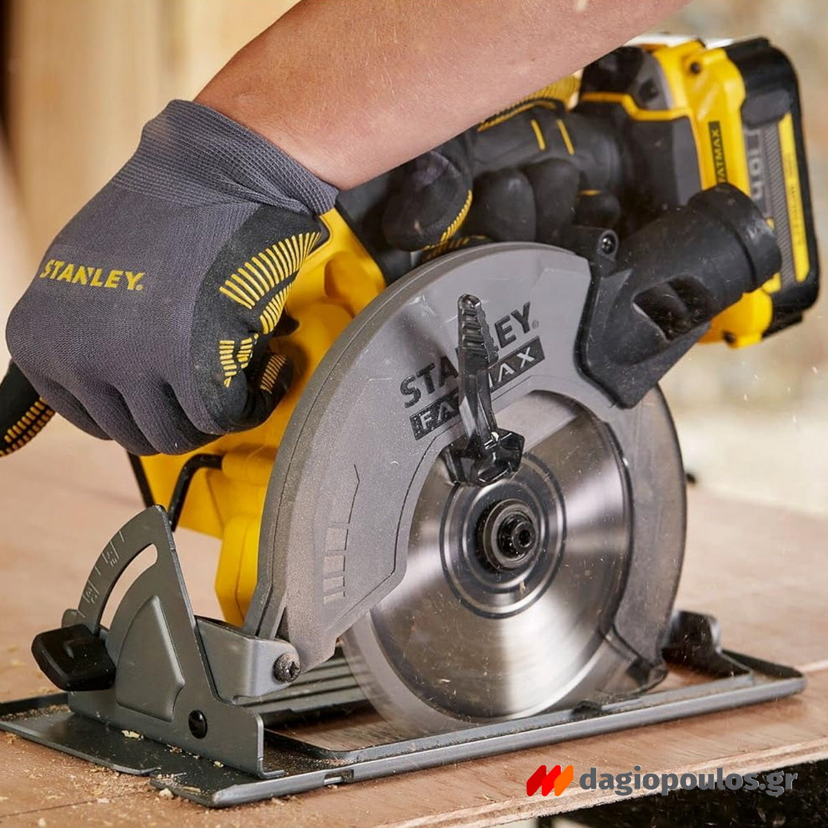 Stanley SFMCS500B-XJ Fatmax®20V Δισκοπρίονο 18V 165mm SOLO Χωρίς Μπαταρία