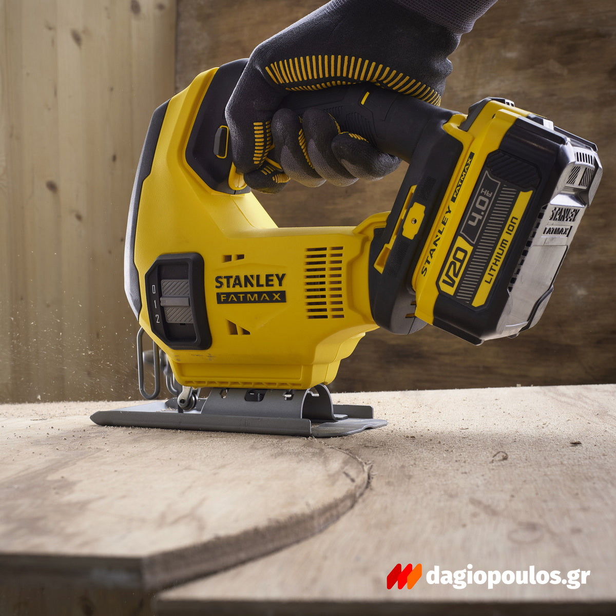 Stanley SFMCS600B-XJ V20 Fatmax Σέγα Μπαταρίας 18V Li-Ion SOLO