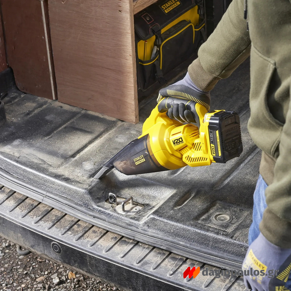 Stanley SFMCVH001B-XJ 20V Σκούπα Μπαταρίας 18V Li-Ion SOLO