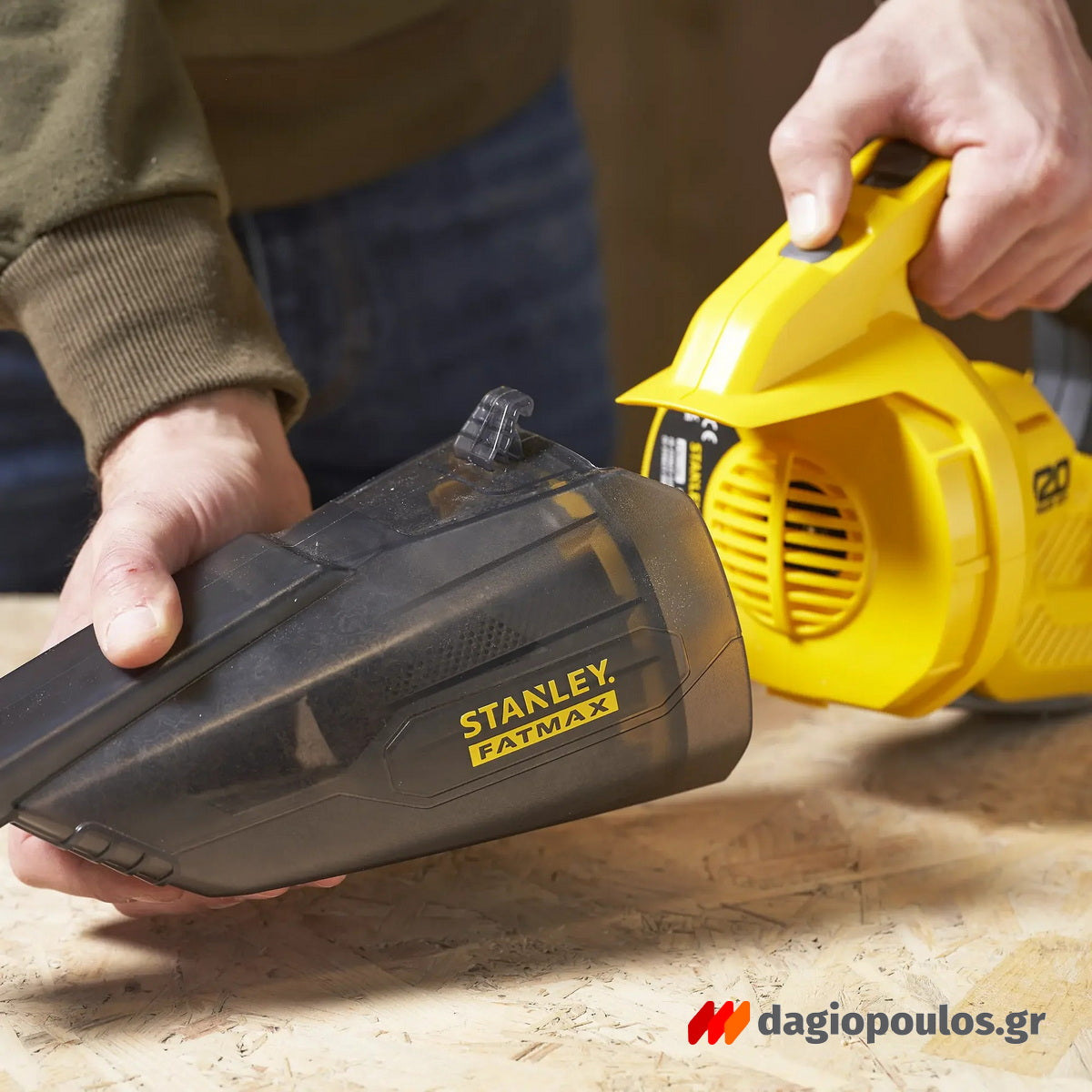 Stanley SFMCVH001B-XJ 20V Σκούπα Μπαταρίας 18V Li-Ion SOLO