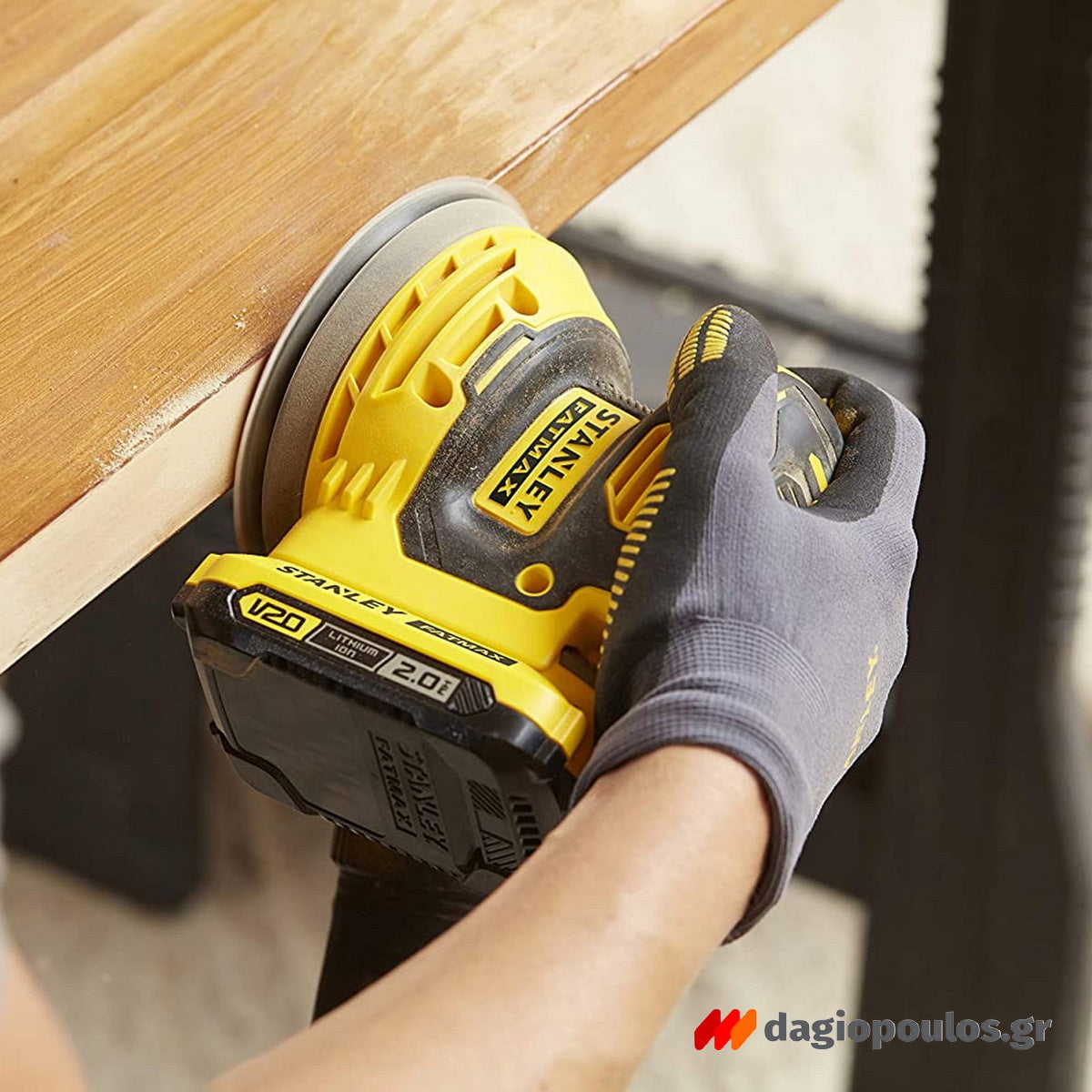 Stanley SFMCW220B-XJ V20 Έκκεντρο Περιστροφικό Τριβείο Μπαταρίας 18V Li-Ion 125mm SOLO