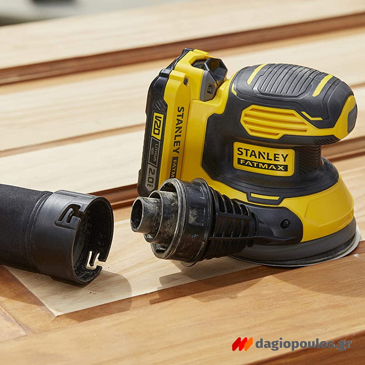 Stanley SFMCW220B-XJ V20 Έκκεντρο Περιστροφικό Τριβείο Μπαταρίας 18V Li-Ion 125mm SOLO