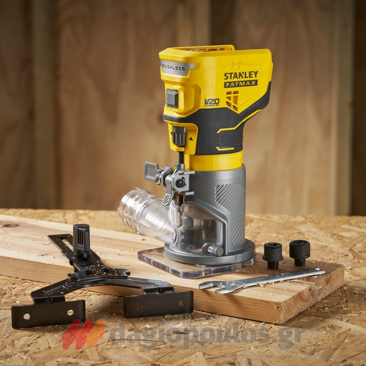 Stanley SFMCW400B-XJ 20V Brushless Ρούτερ Μπαταρίας 18V Li-Ion 6-8mm SOLO