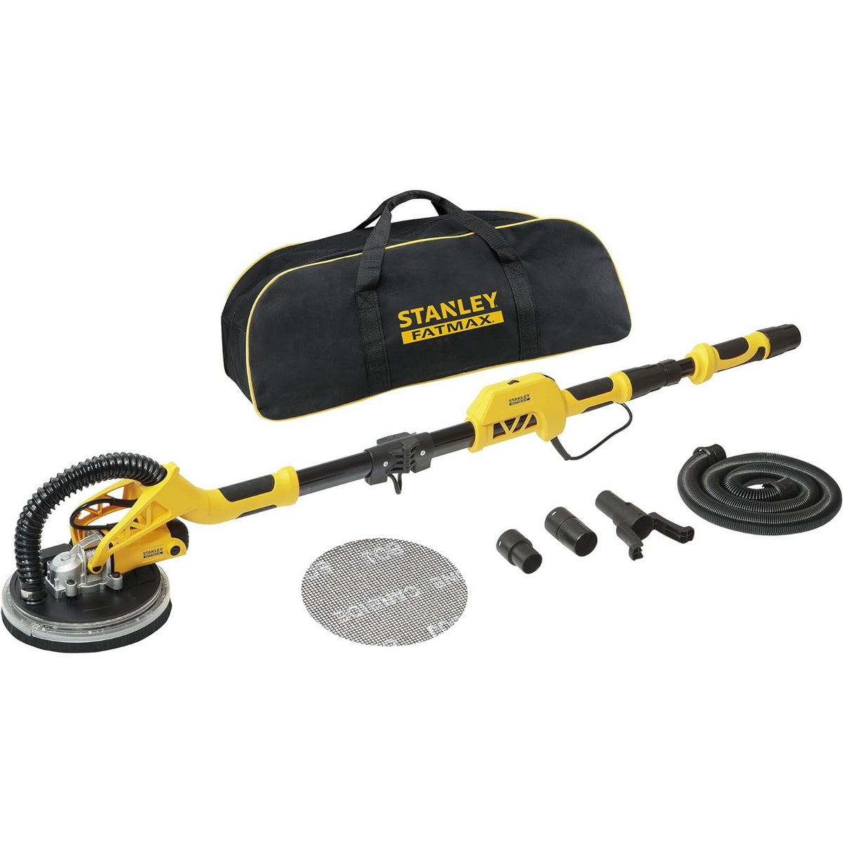 Stanley SFMEE500S-QS Ηλεκτρικό Τριβείο Τοίχου-Γυψοσανίδας (Καμηλοπάρδαλη) Ρυθμιζόμενο 225mm ΔΩΡΟ 5 Γυαλόχαρτα STA39297