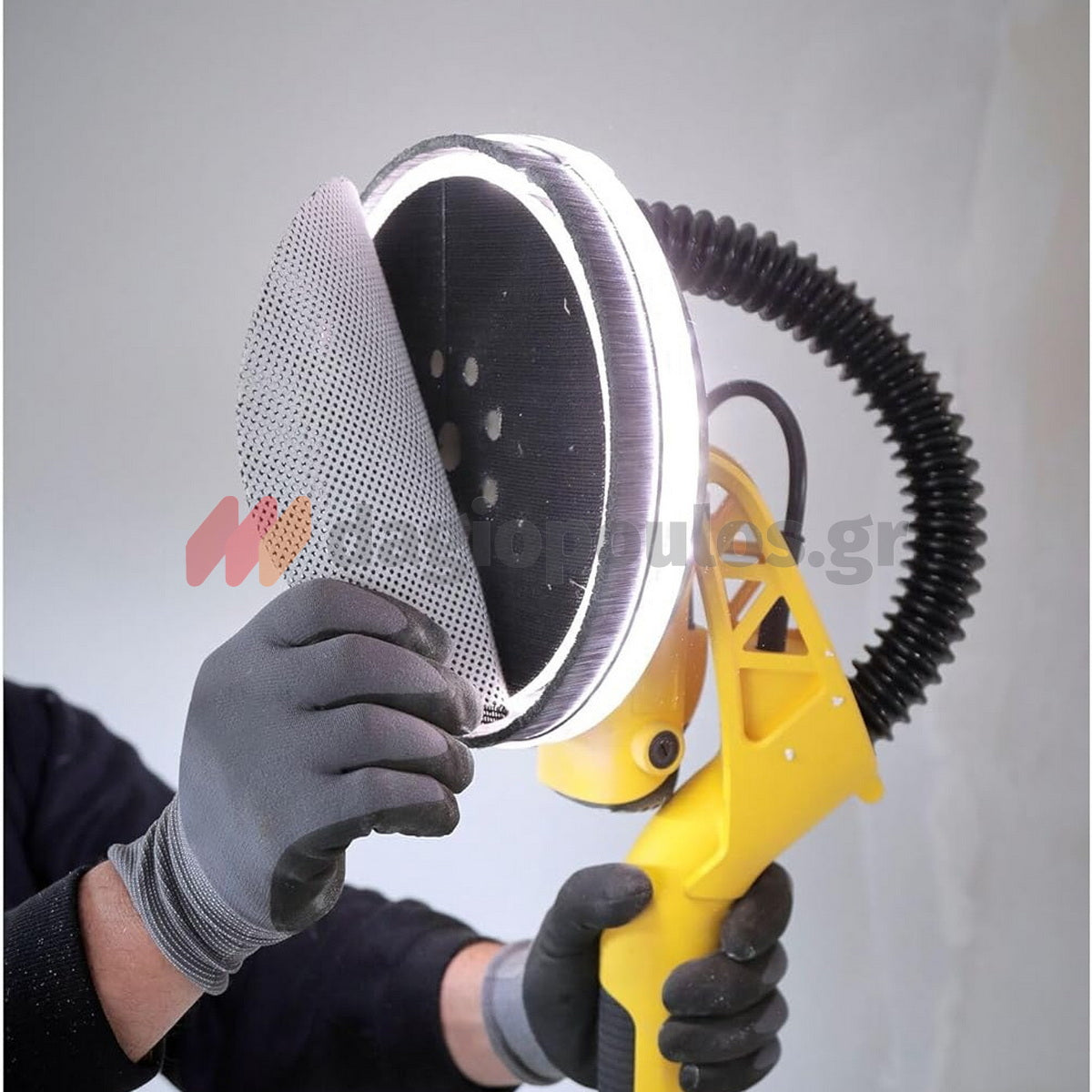 Stanley SFMEE500S-QS Ηλεκτρικό Τριβείο Τοίχου-Γυψοσανίδας (Καμηλοπάρδαλη) Ρυθμιζόμενο 225mm ΔΩΡΟ 5 Γυαλόχαρτα STA39297