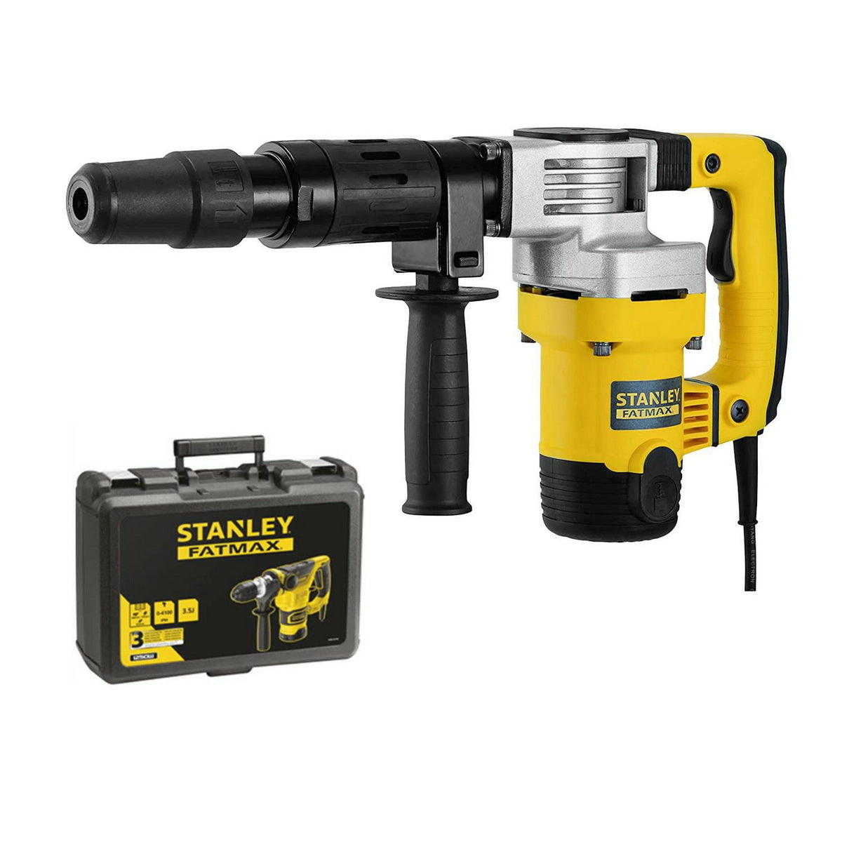 Stanley SFMEH220K-QS Fatmax SDS Max Κατεδαφιστικό Σκαπτικό Πνευματικό Πιστολέτο 1010W 8.5J 6.3kgr