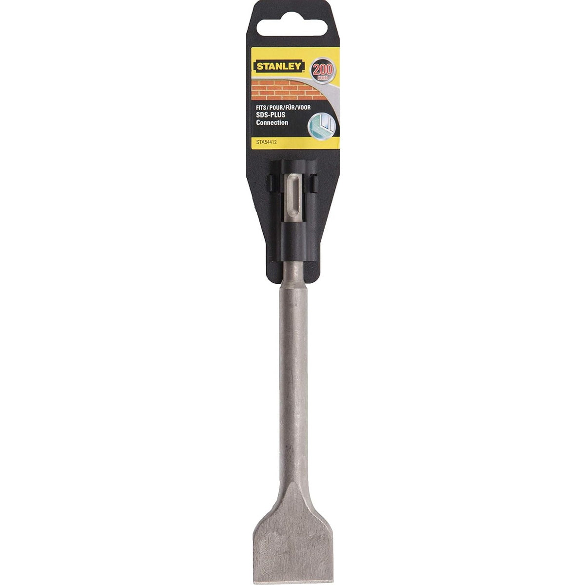 Stanley STA54412-QZ SDS Plus Καλέμι 200x40mm ΠΛΑΤΥ