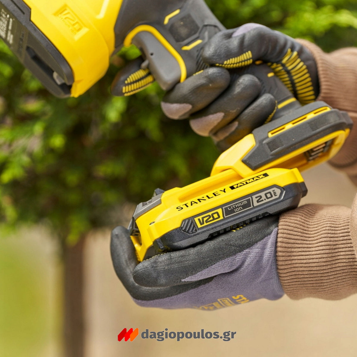 Stanley STCSS20D1-QW Fatmax V20 Μπορντουροψάλιδο Μπαταρίας 18V Li-Ion Με Μπαταρία 2.0Ah