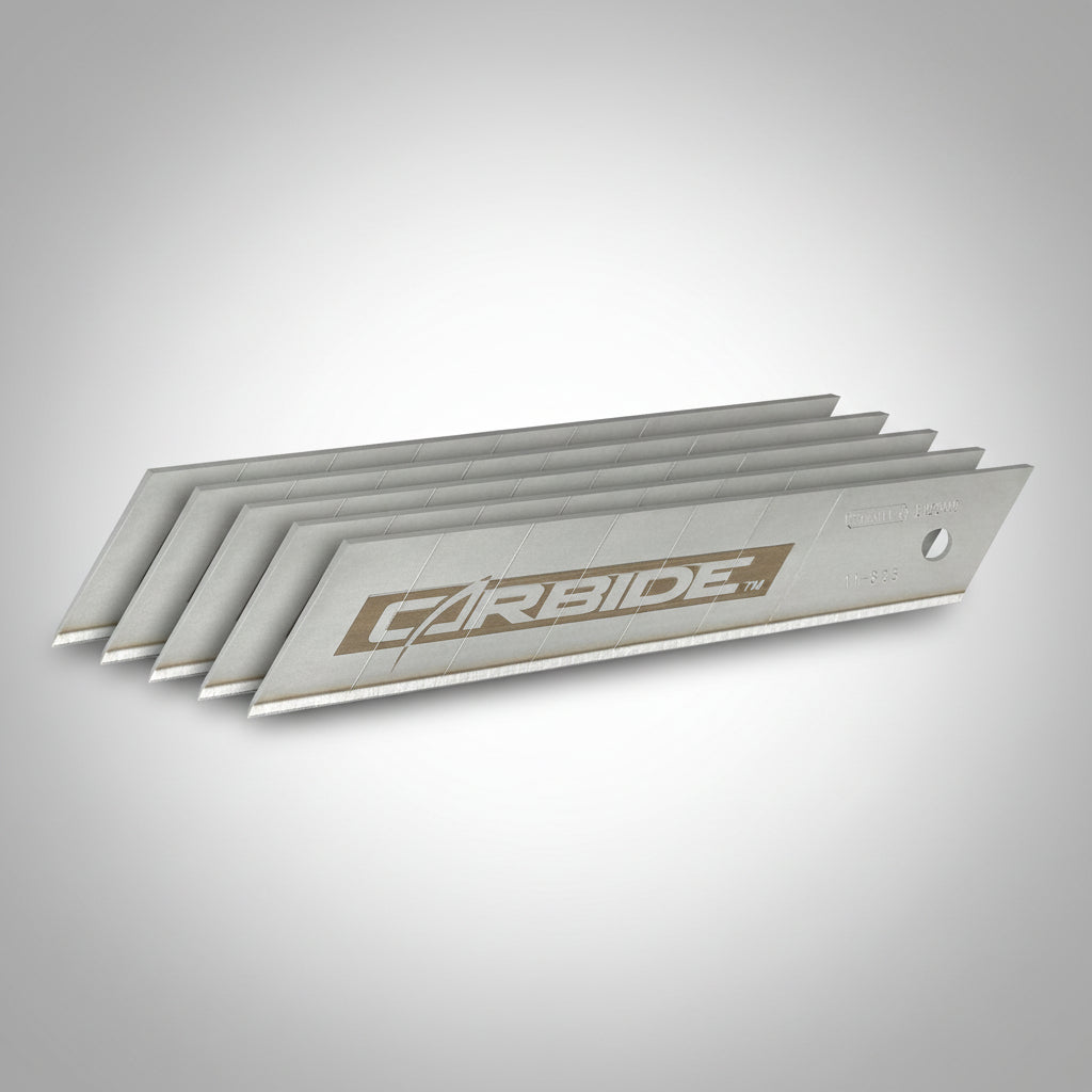 Stanley STHT0-11825 Carbide Συλλογή Λεπίδες (Λάμες) Ανταλλακτικές Ξυραφιού (Φαλτσέτας) Καρβιδίου 25mm Σετ 5 Τεμ