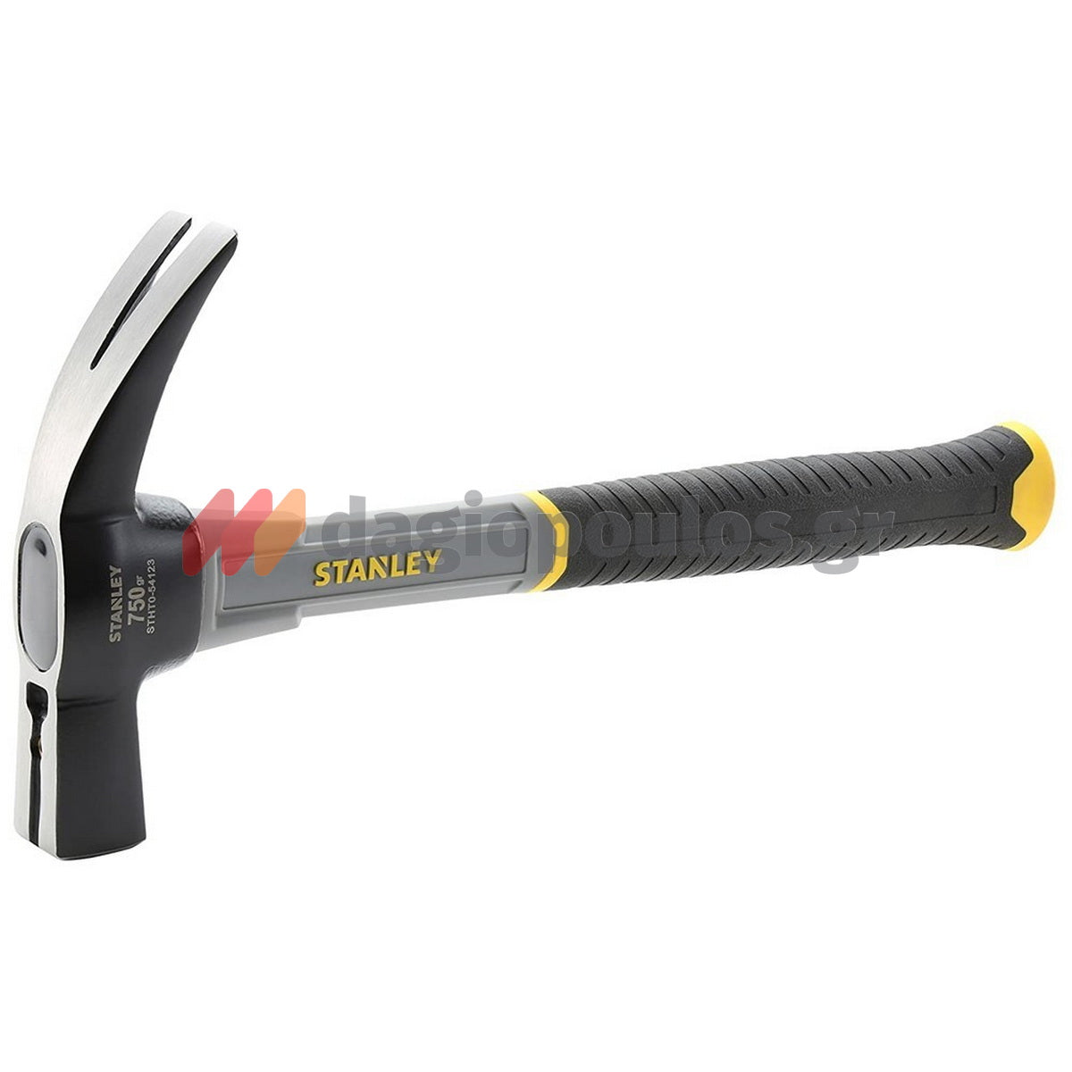 Σφυρί μαραγκών Stanley με μαγνητική θήκη καρφιού και fiberglass λαβή για επαγγελματίες