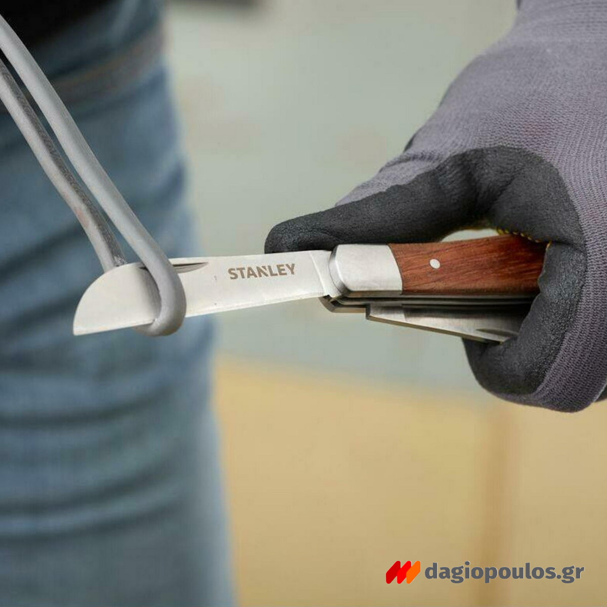 Stanley STHT0-62687 Μαχαίρι Σουγιάς Ηλεκτρολόγων (Απογυμνωτής Καλωδίων) Διπλός