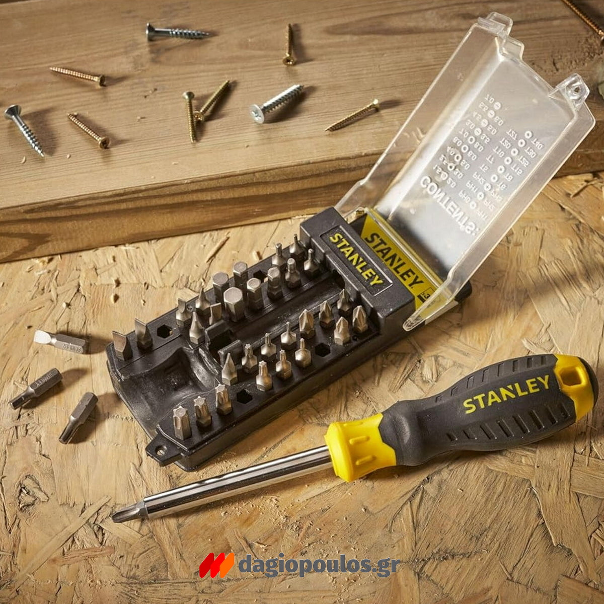 Stanley STHT0-70885 Συλλογή Κατσαβίδι Με Μύτες Σετ 34 Τεμ
