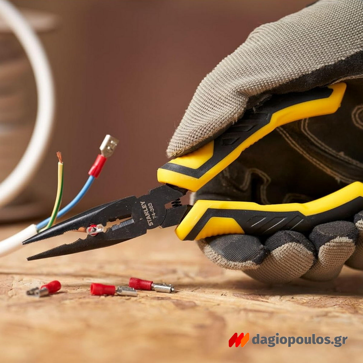 Stanley STHT0-75094 Control Grip Συλλογή Πένσες 150mm Σετ 3 Τεμ