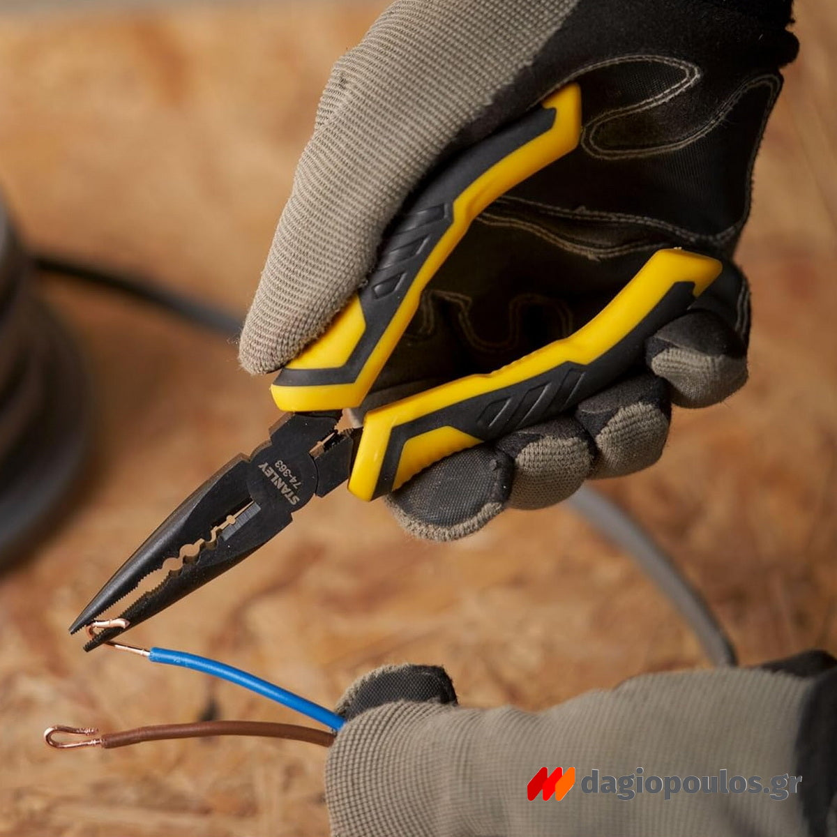 Stanley STHT0-75094 Control Grip Συλλογή Πένσες 150mm Σετ 3 Τεμ