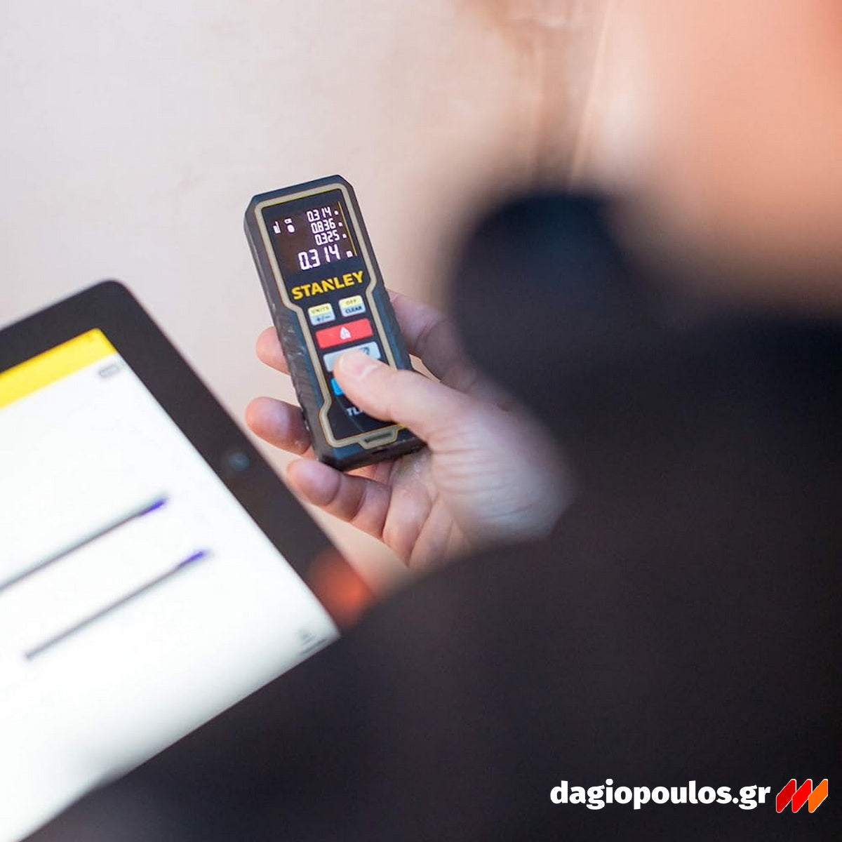 Stanley STHT1-77361 TLM99Si Μετρητής Αποστάσεων Laser Bluetooth 3.0V 35mtr