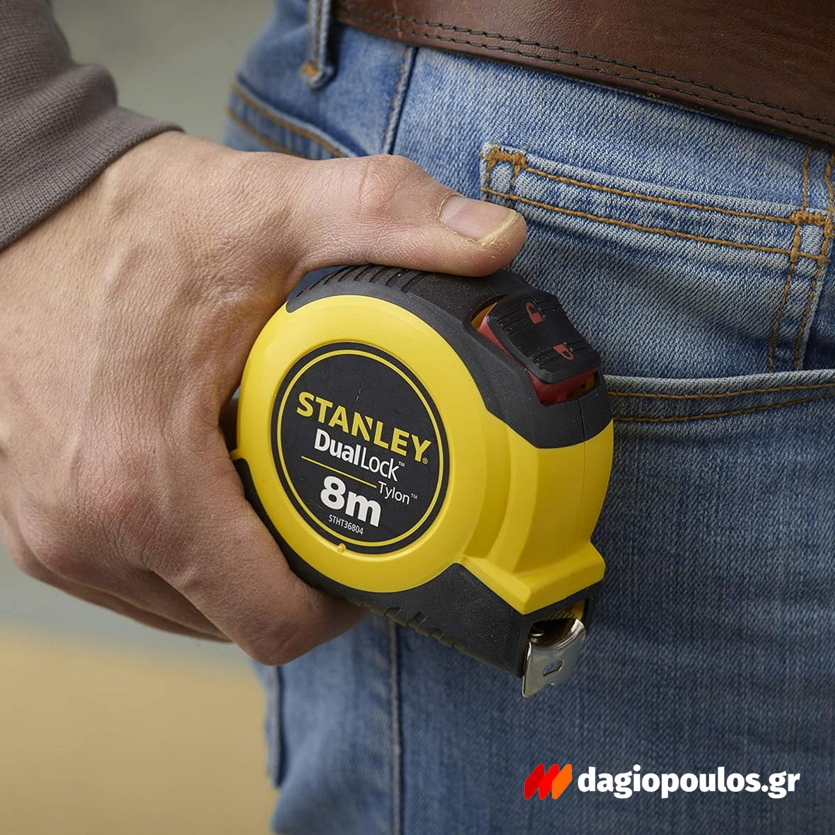 Stanley STHT36804-0 Dual Lock Tylon Μετροτανία 8mtr x 25mm