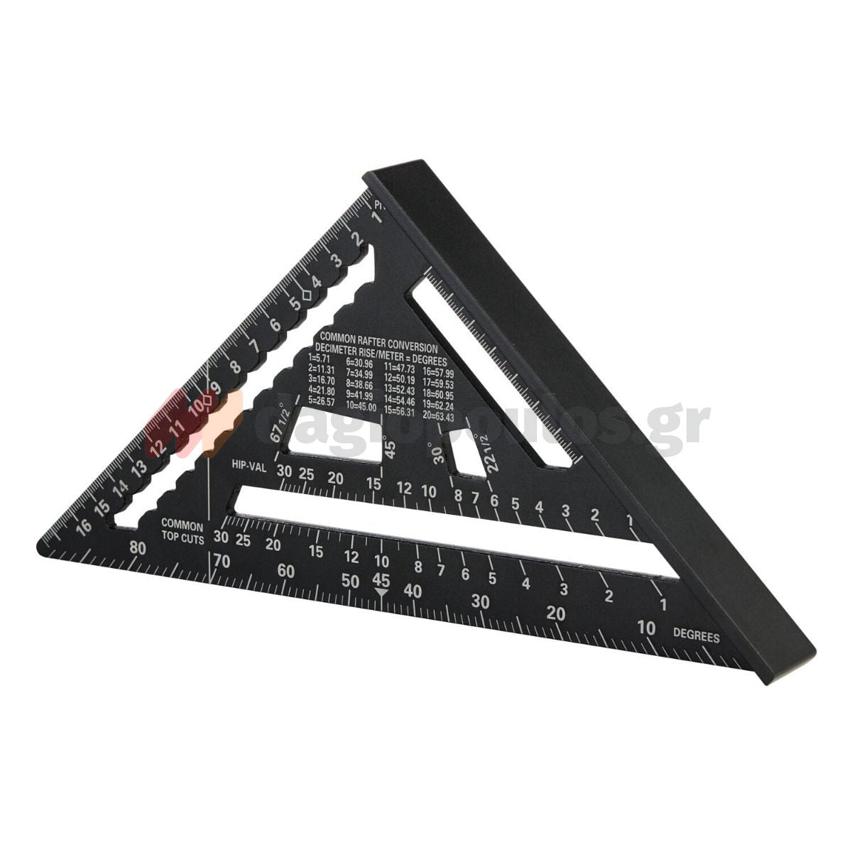 Stanley STHT46101-0 FATMAX® QUICKSQUARE® Επαγγελματικός Χάρακας - Τρίγωνο - Γωνιόμετρο Μέτρησης & Σχεδιασμού Αλουμινίου 180mm