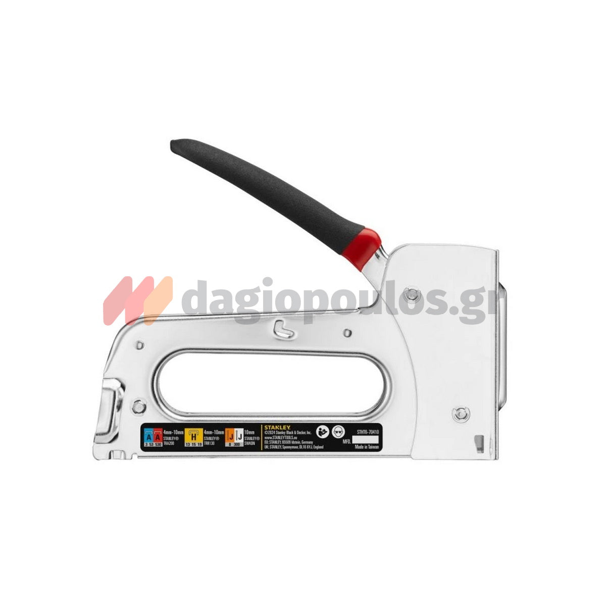 Stanley STHT6-70410 Επαγγελματικό Συρραπτικό - Καρφωτικό Χειρός 2 σε 1 Για Δίχαλα & Βελονάκια 4-10mm