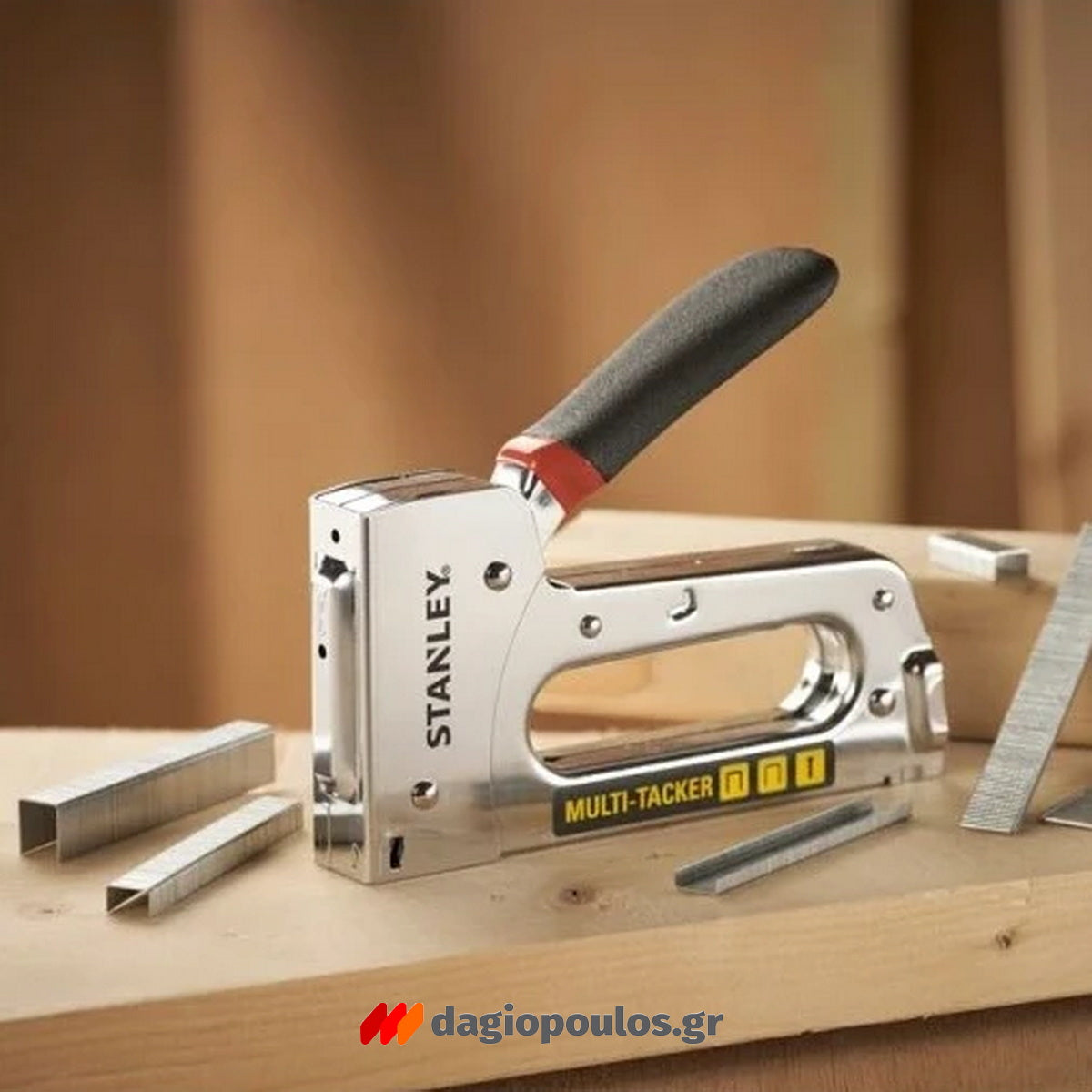 Stanley STHT6-70410 Επαγγελματικό Συρραπτικό - Καρφωτικό Χειρός 2 σε 1 Για Δίχαλα & Βελονάκια 4-10mm