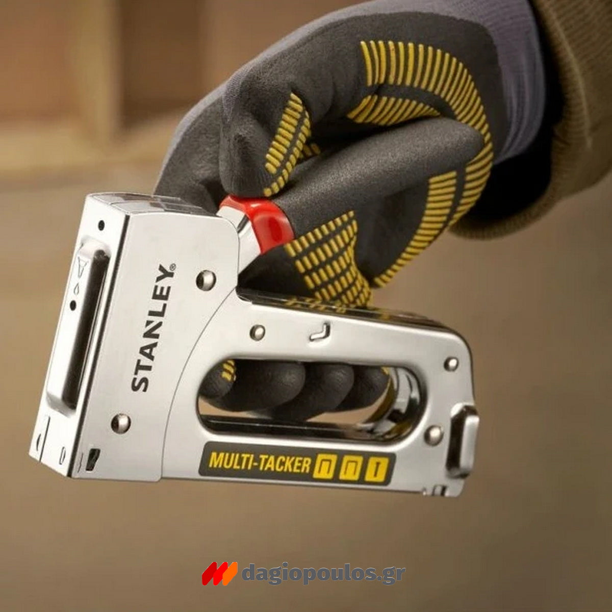 Stanley STHT6-70410 Επαγγελματικό Συρραπτικό - Καρφωτικό Χειρός 2 σε 1 Για Δίχαλα & Βελονάκια 4-10mm