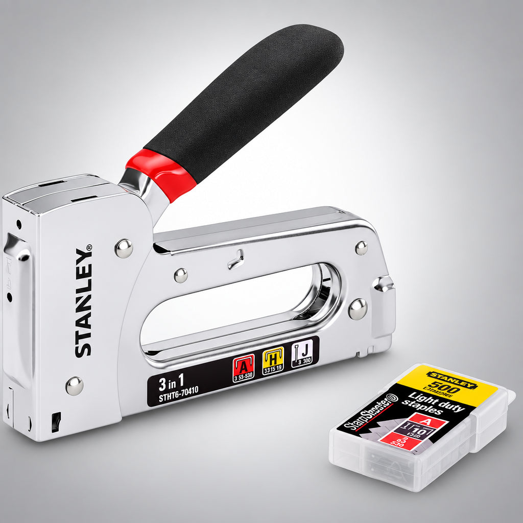 Stanley STHT6-70410 Επαγγελματικό Συρραπτικό - Καρφωτικό Χειρός 2 σε 1 Για Δίχαλα & Βελονάκια 4-10mm