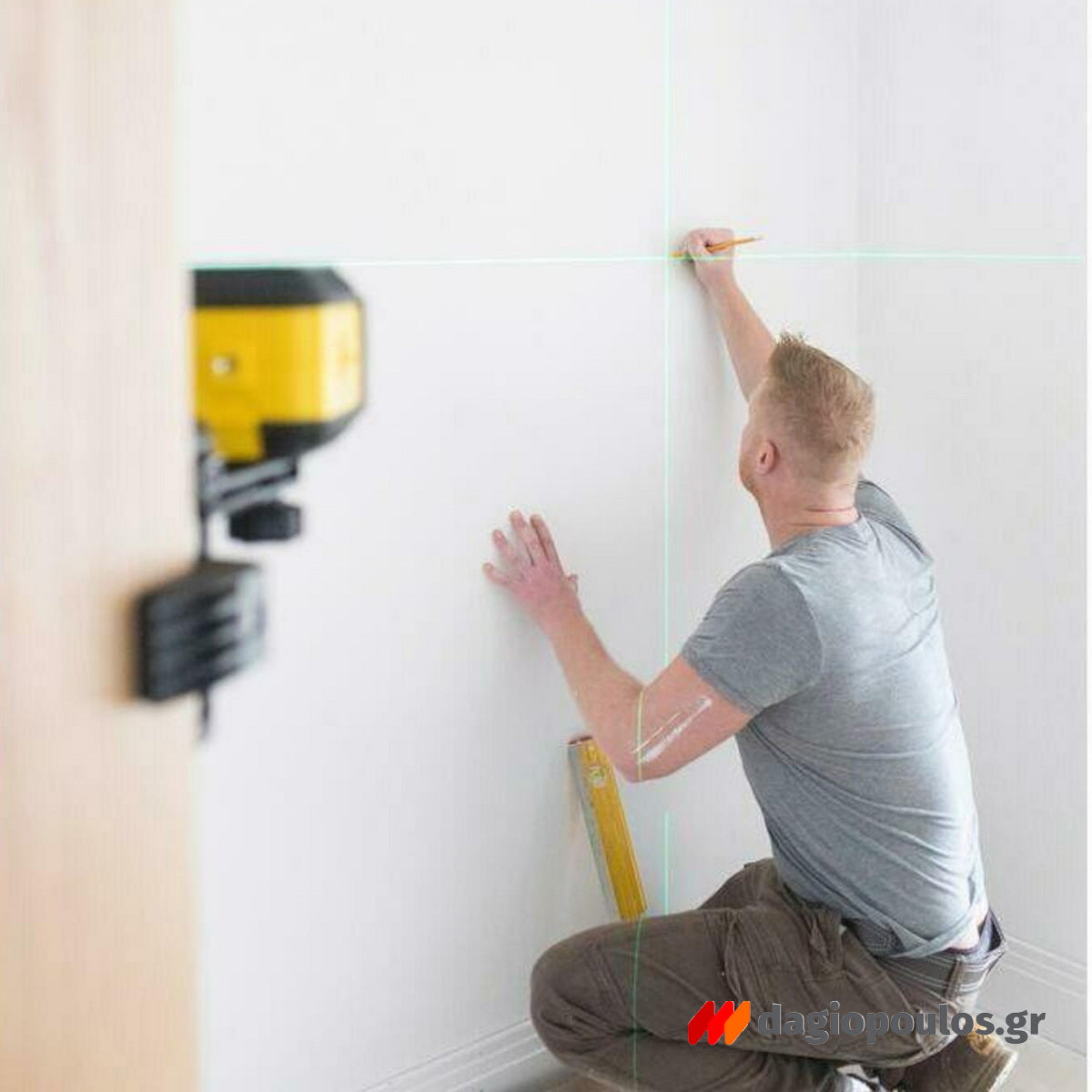 Stanley STHT77499-1 CUBIX CUBIX Αλφάδι Laser Πράσινης Γραμμής Σταυρού