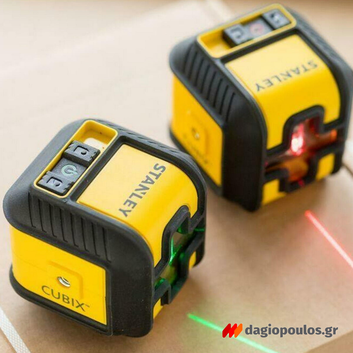 Stanley STHT77499-1 CUBIX CUBIX Αλφάδι Laser Πράσινης Γραμμής Σταυρού